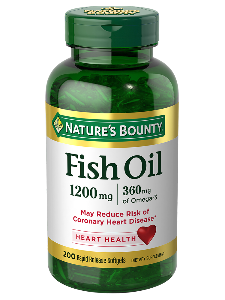 Nature's Bounty Fish Oil 1200mg product photo